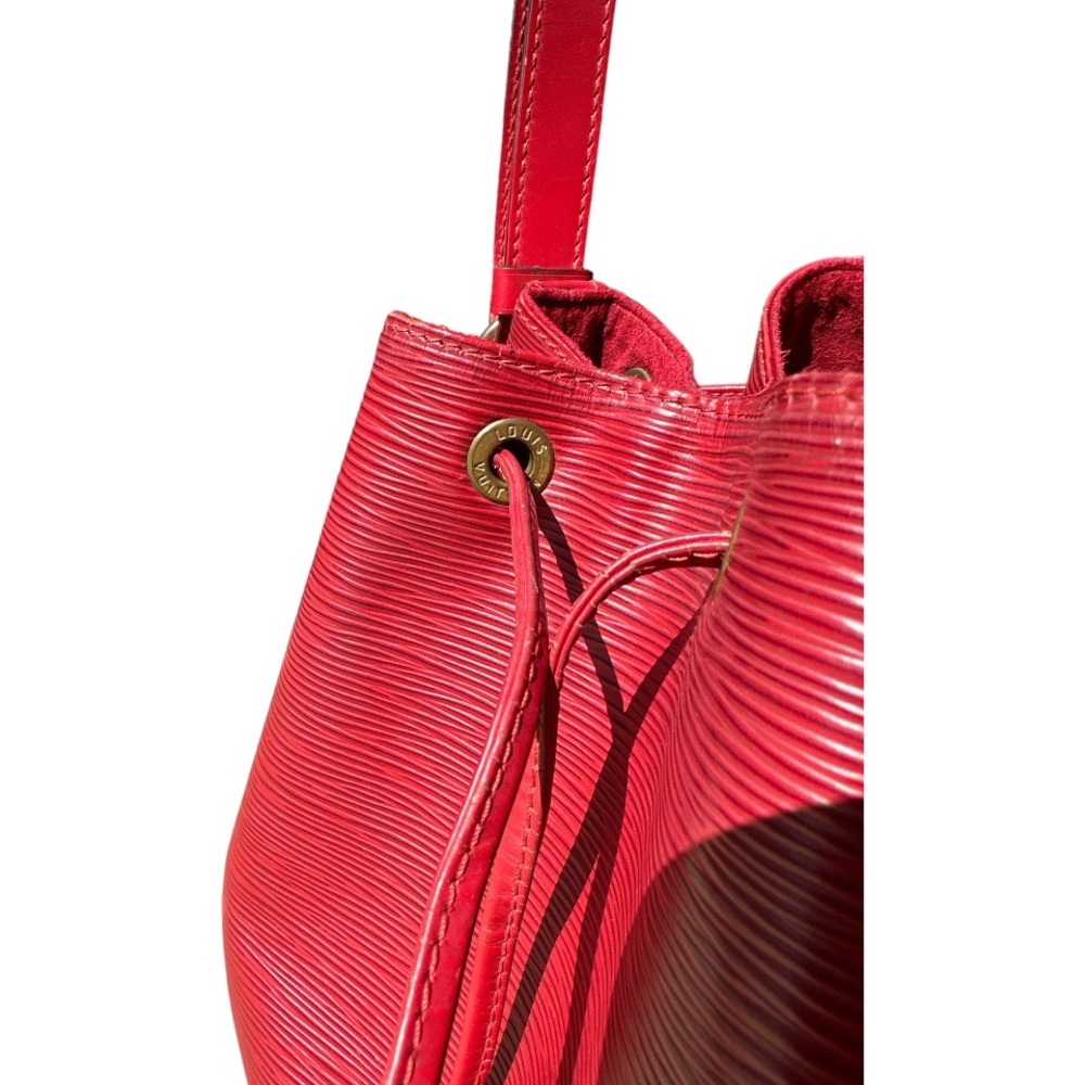 Louis Vuitton Red Epi Leather Petit Noe - Picture 3 of 14
